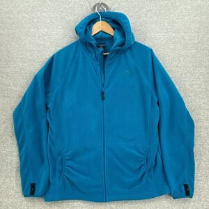 Polar Edge Jacket Womens Extra Large Blue Fleece Full Zip Up Long Sleeve Pockets